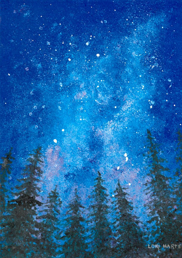 Night Sky Print 11x14