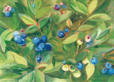 Blueberries (oil) 11