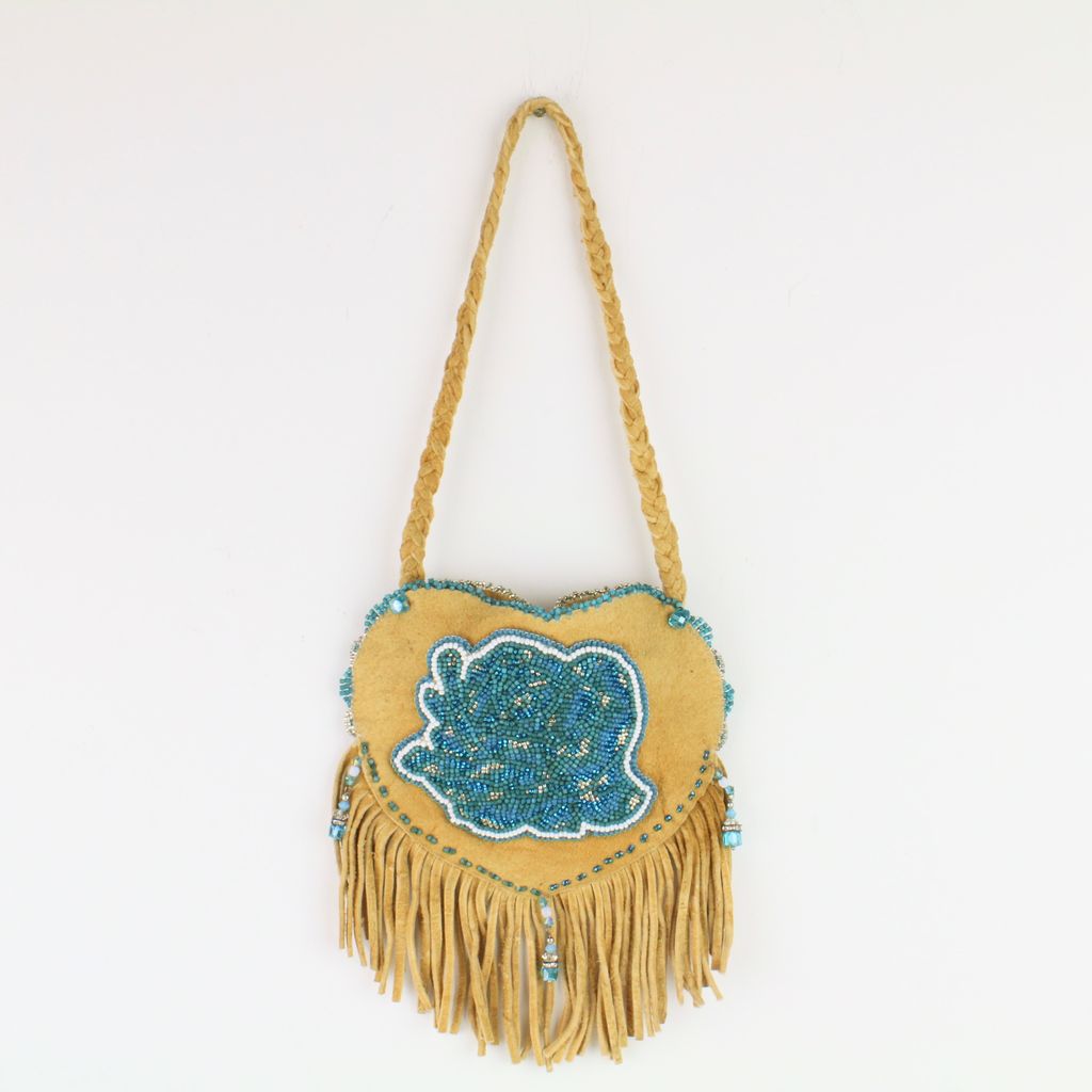 Brown Buckskin Purse