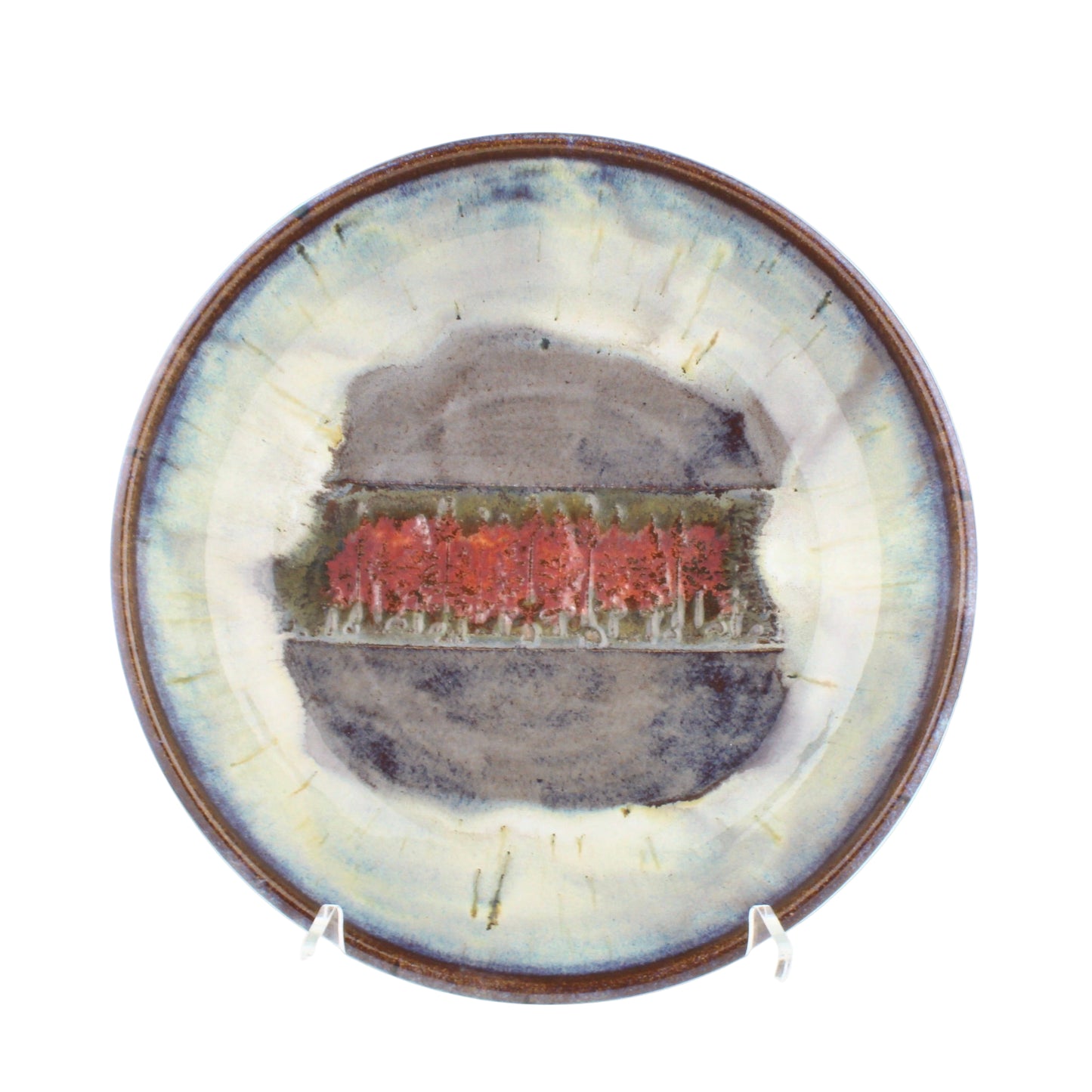 BB Medium Platter - Rust Forest