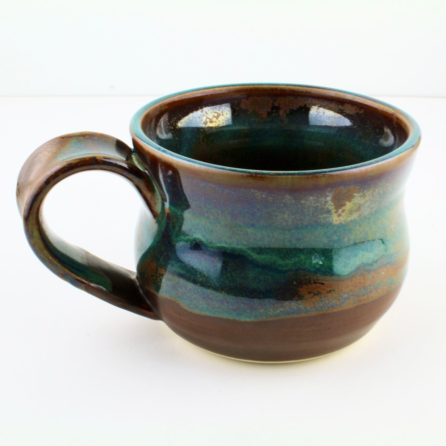 Short Green Tea and Black Walnut Mug by HP