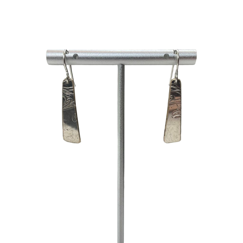 Silver Plate Earrings Small No. 2