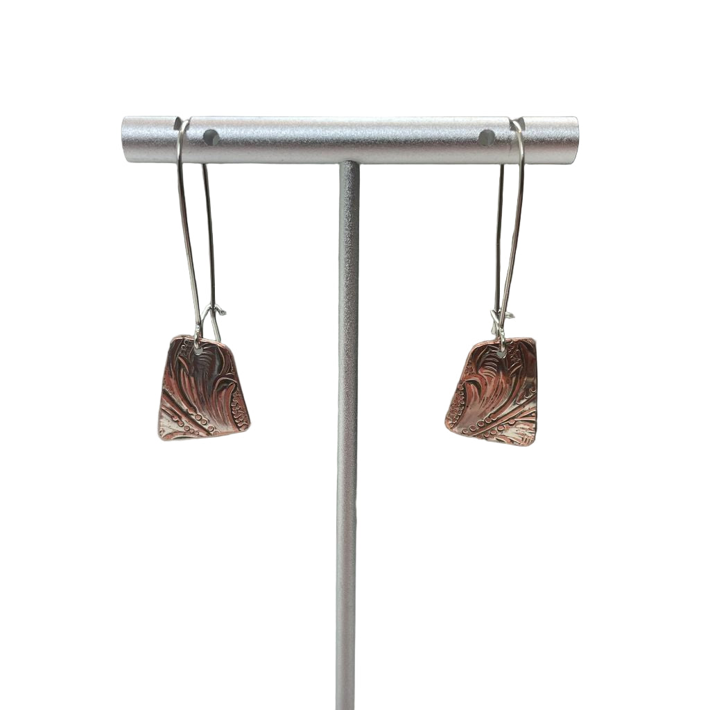 Silver Plate Earrings Small No. 3