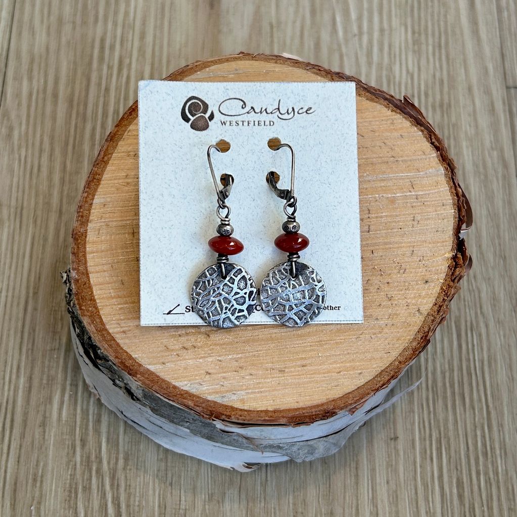 EA460 - Silver Carnelian
