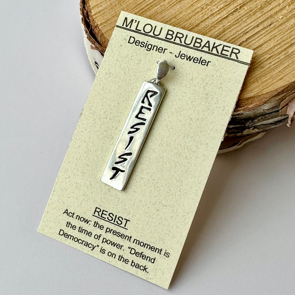 Small Resist Pendant #549