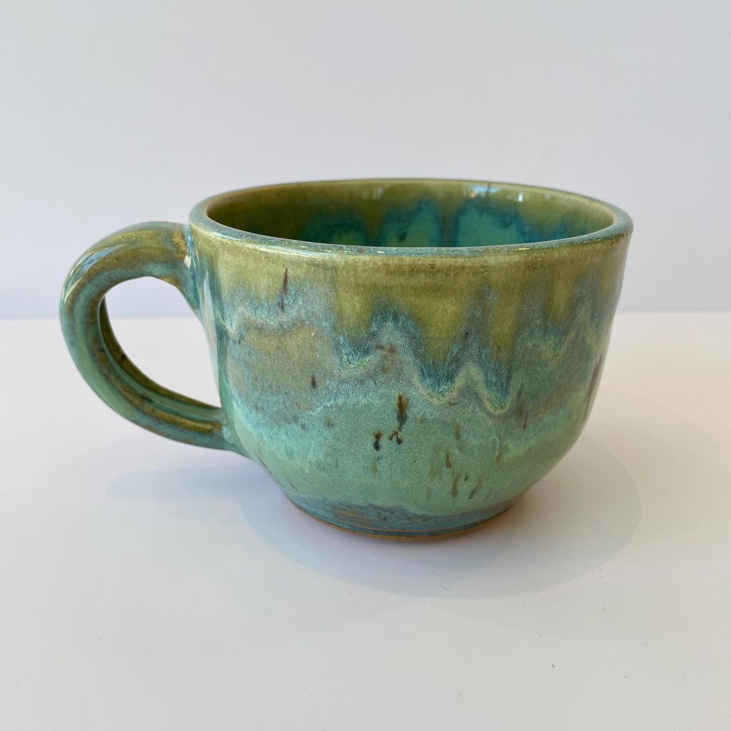 Turquoise Soup Mug LE