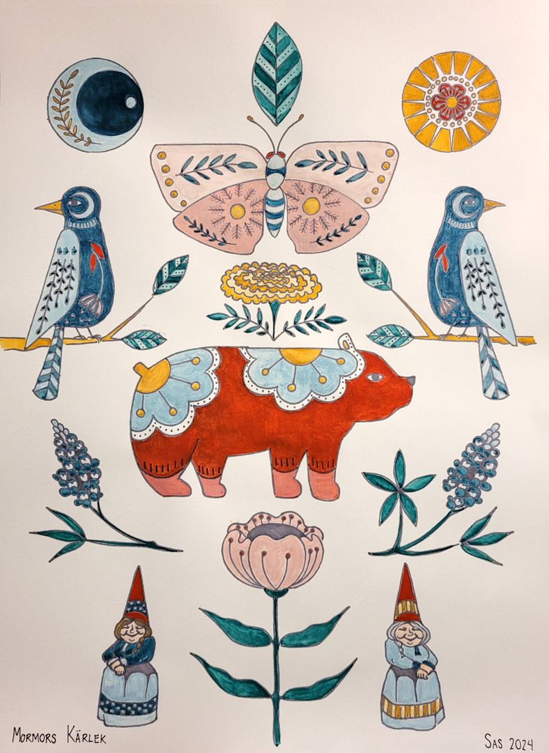Family Roots - print