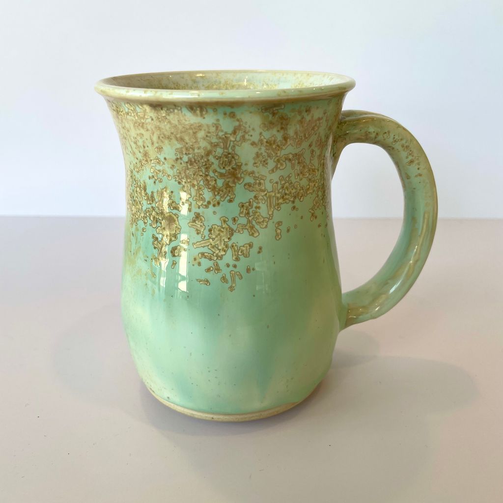 Gold Dust Seafoam Green Mug LE