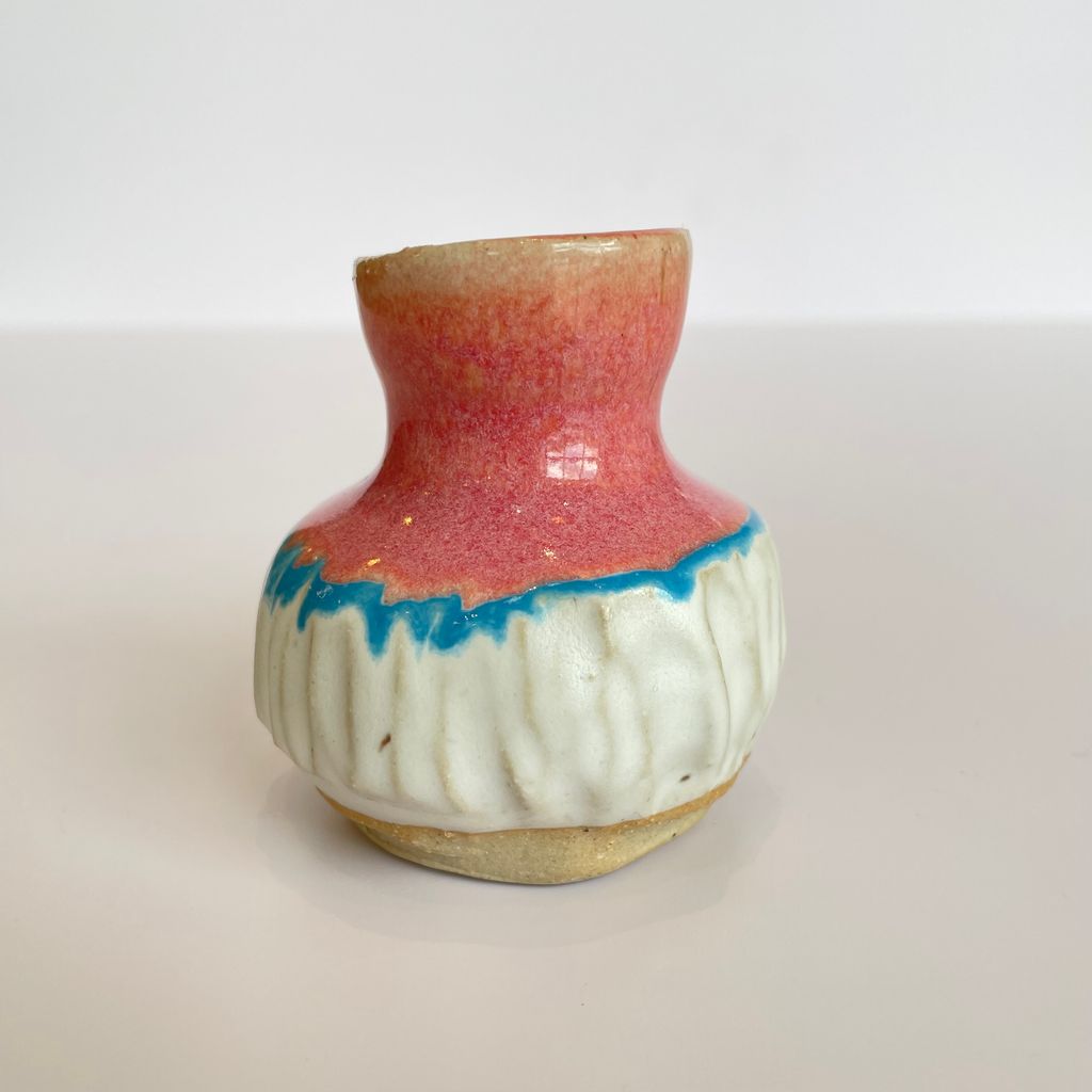 Mini Pink and Blue Vase SS