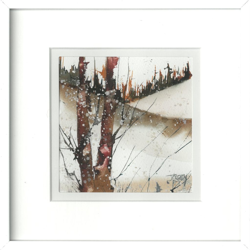 Rusty Birch Snowfield 1