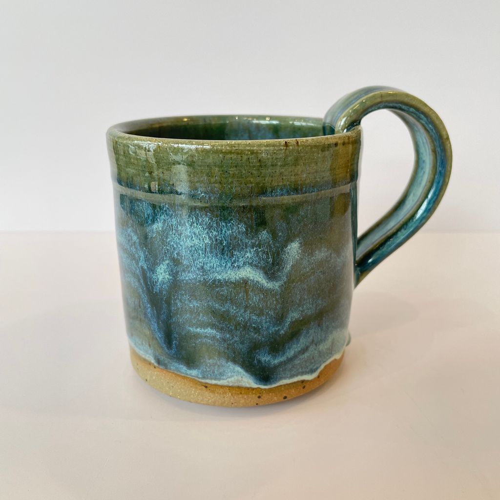 Blue Green Drip Mug HP
