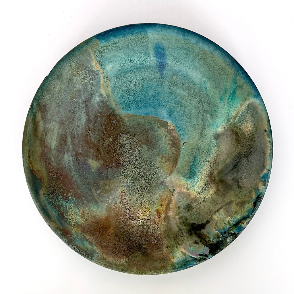 Small Raku Plate