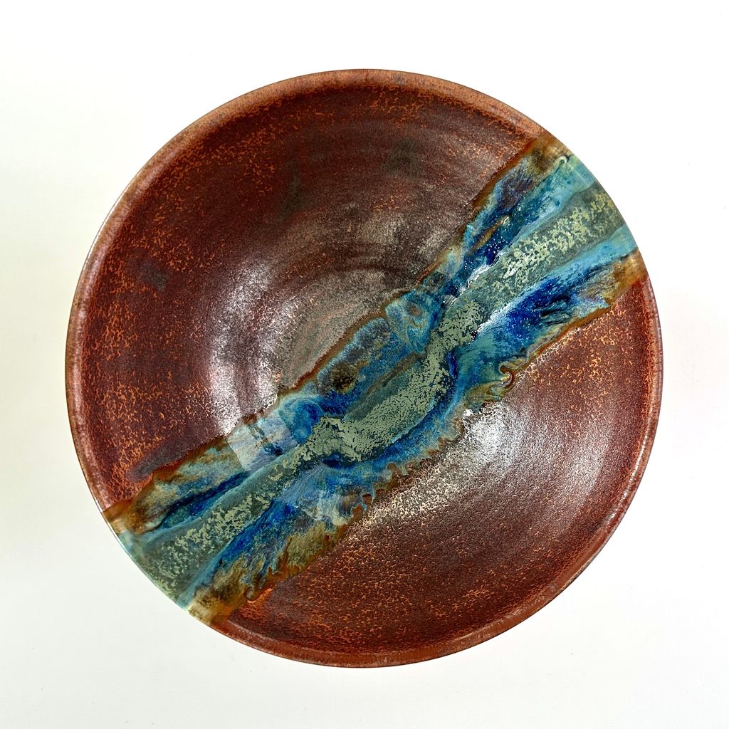 Copper and Water Bowl