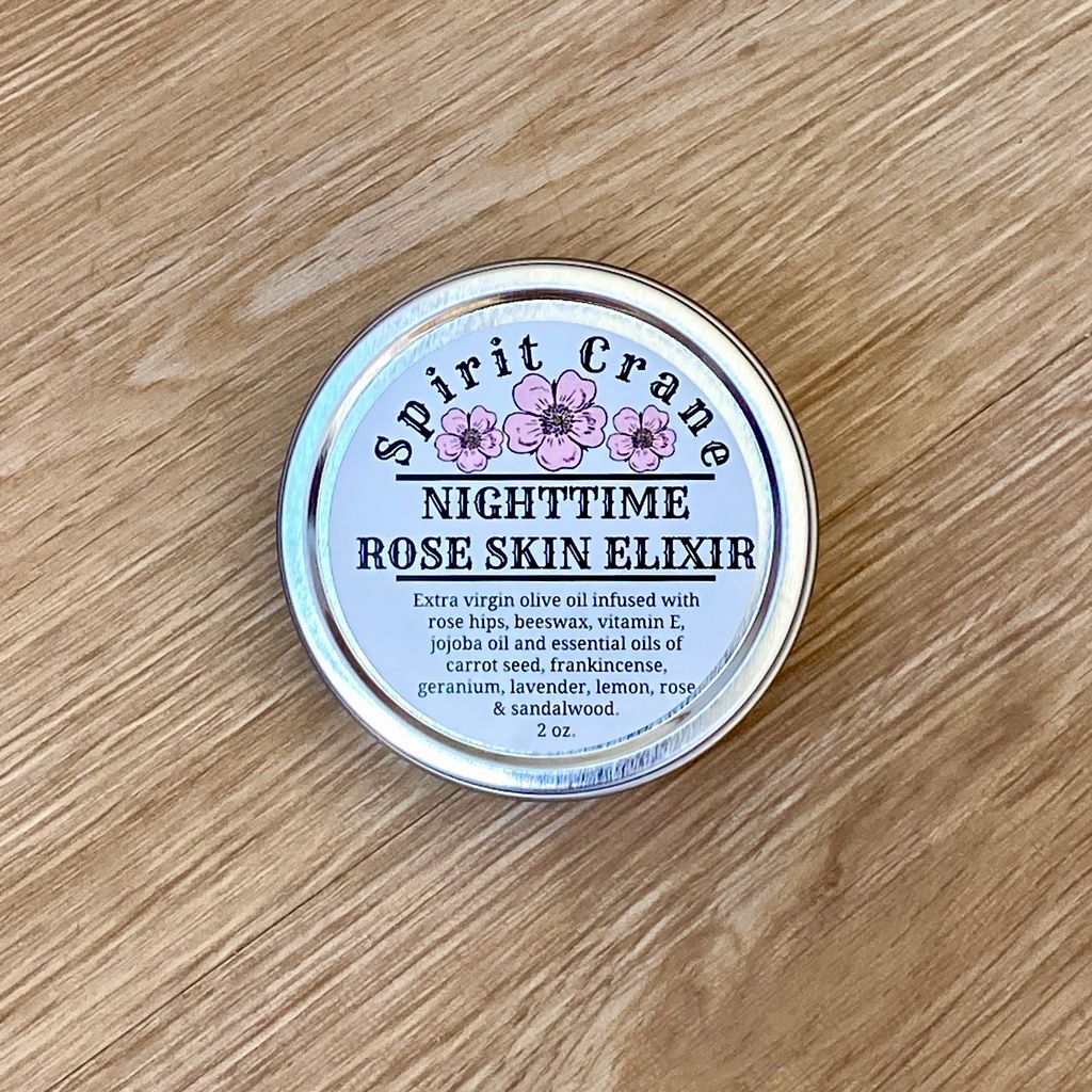 Nighttime Rose Skin Elixir 2oz.