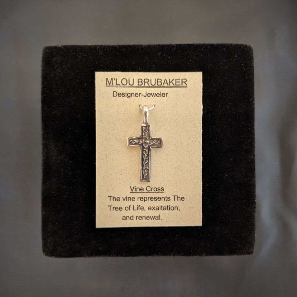 Vine Cross Pendant