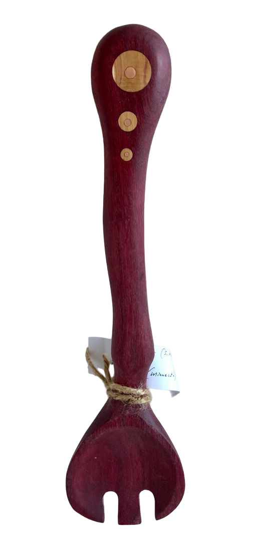 Purpleheart Salad Fork