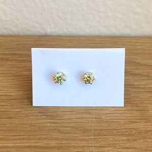 Peridot Cubic Zirconium 4mm