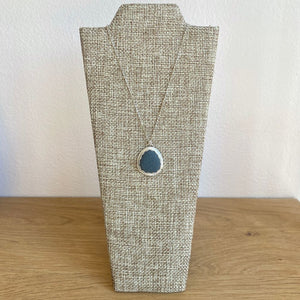 Bezel Stone Necklace