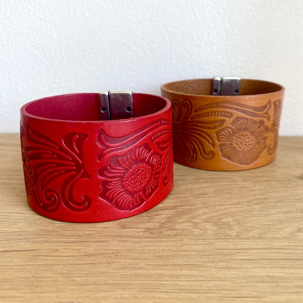 40mm Leather Bracelet