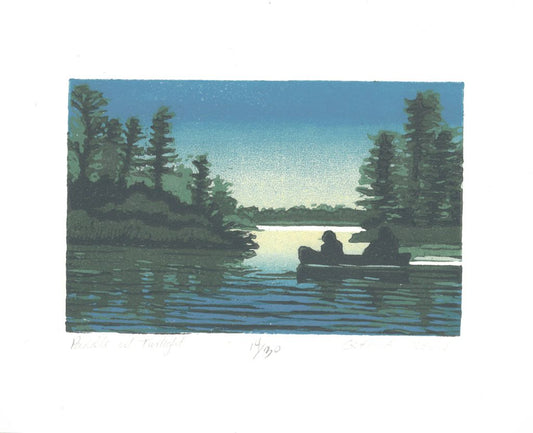 Paddle at Twilight