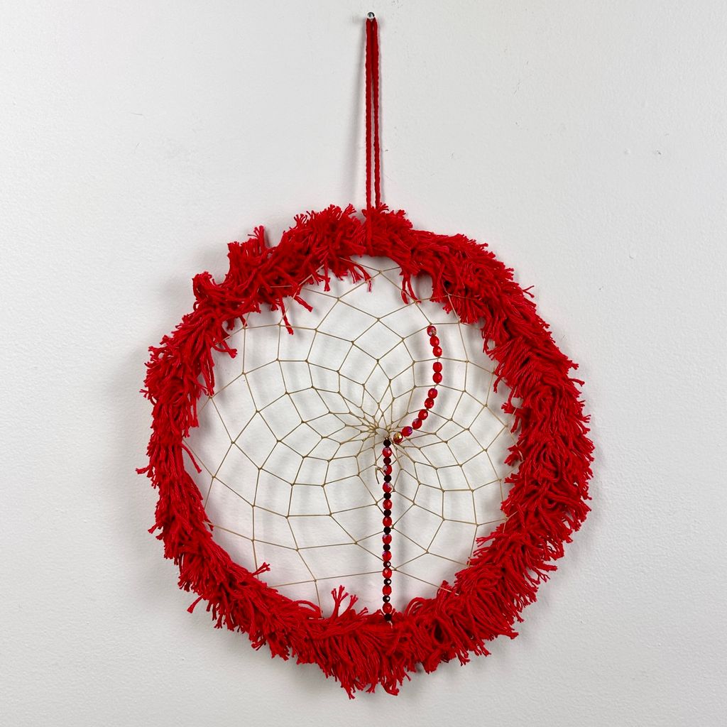 Dreamcatcher - Red Fringe