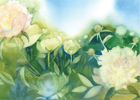 Peonies Card