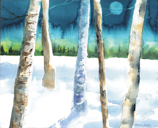 Frosty Evening - Cards