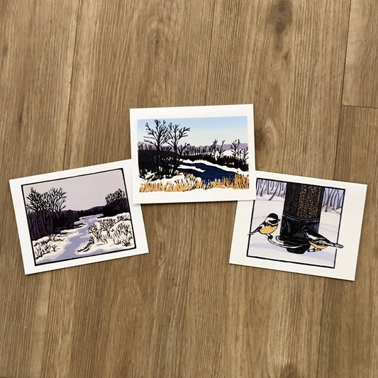 Winter - Set of 6 Assorted Cards