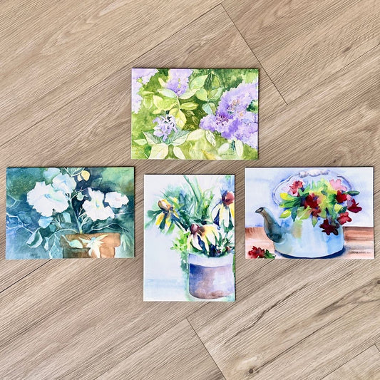 Flower Collection - Set of 8 Cards