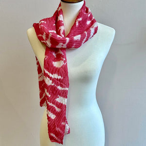 Red and White Scarf