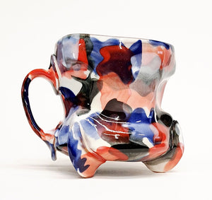 NB Mug Red White Blue