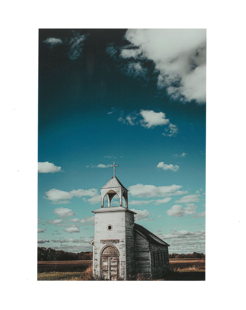 JS Rustic Church- Print