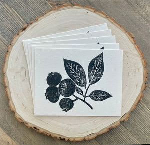 Blueberries Card Pack