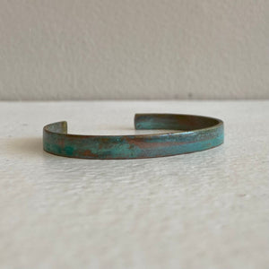 1/4" Copper Patina Bracelet