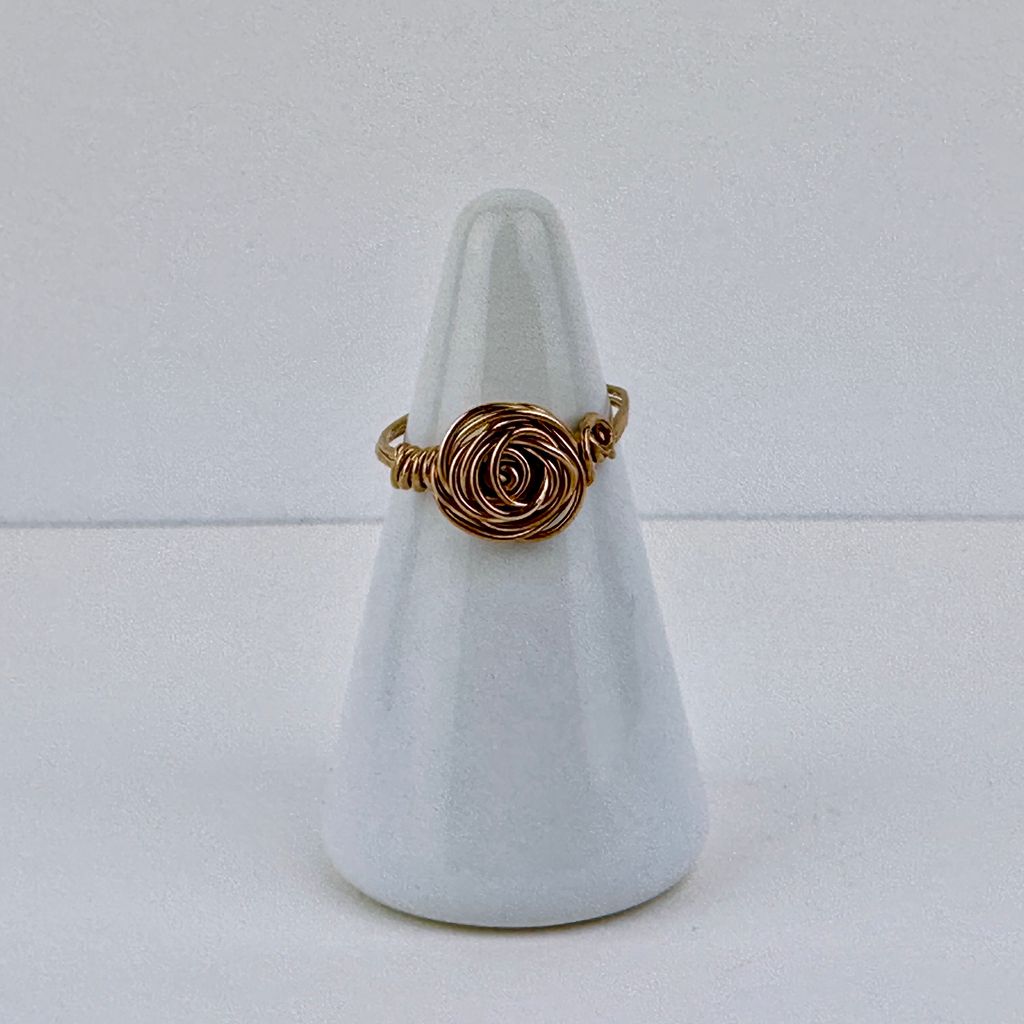 Bronze Rose Ring