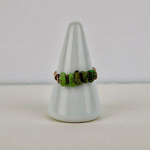 Magnesite Bronze Ring