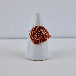 Copper Rose Ring