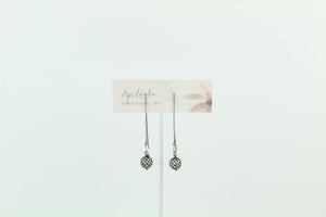 Sterling Silver Geometric Earrings