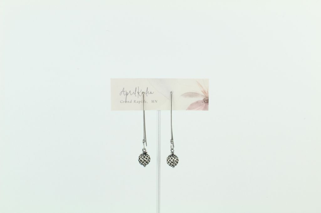 Sterling Silver Geometric Earrings