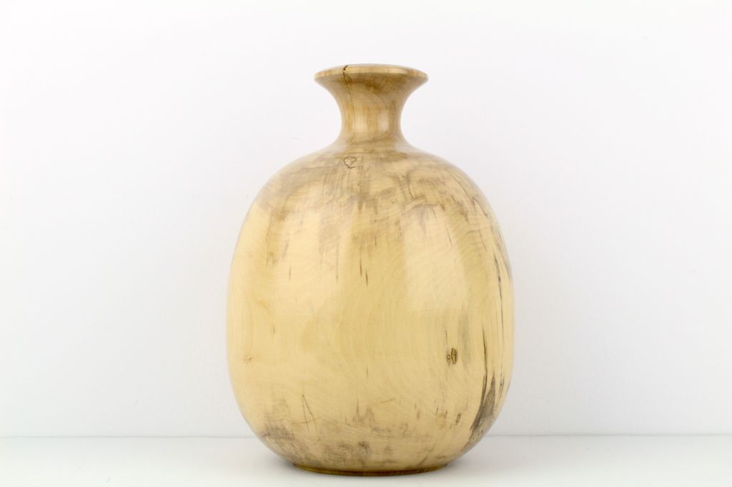 Turned Wood Vase