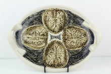 Load image into Gallery viewer, Sgraffito Leaf Tray #1
