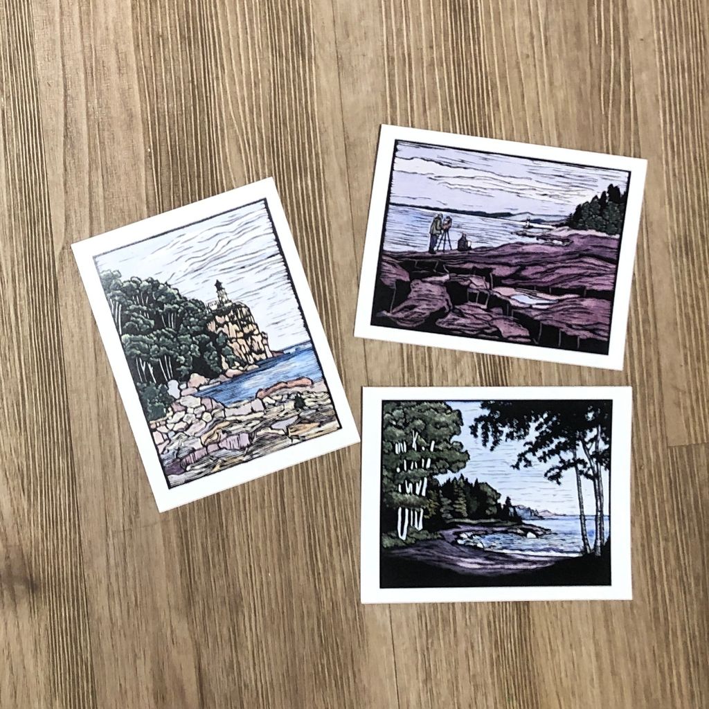 North Shore - Set of 6 Assorted Cards