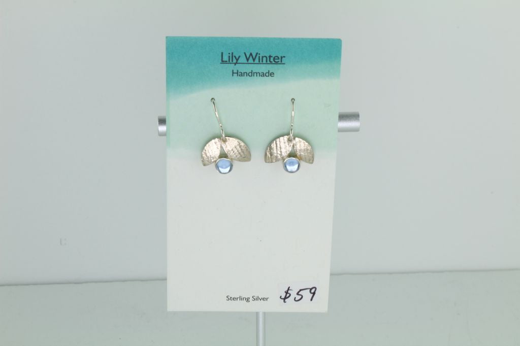 Periwinkle Stone Earring