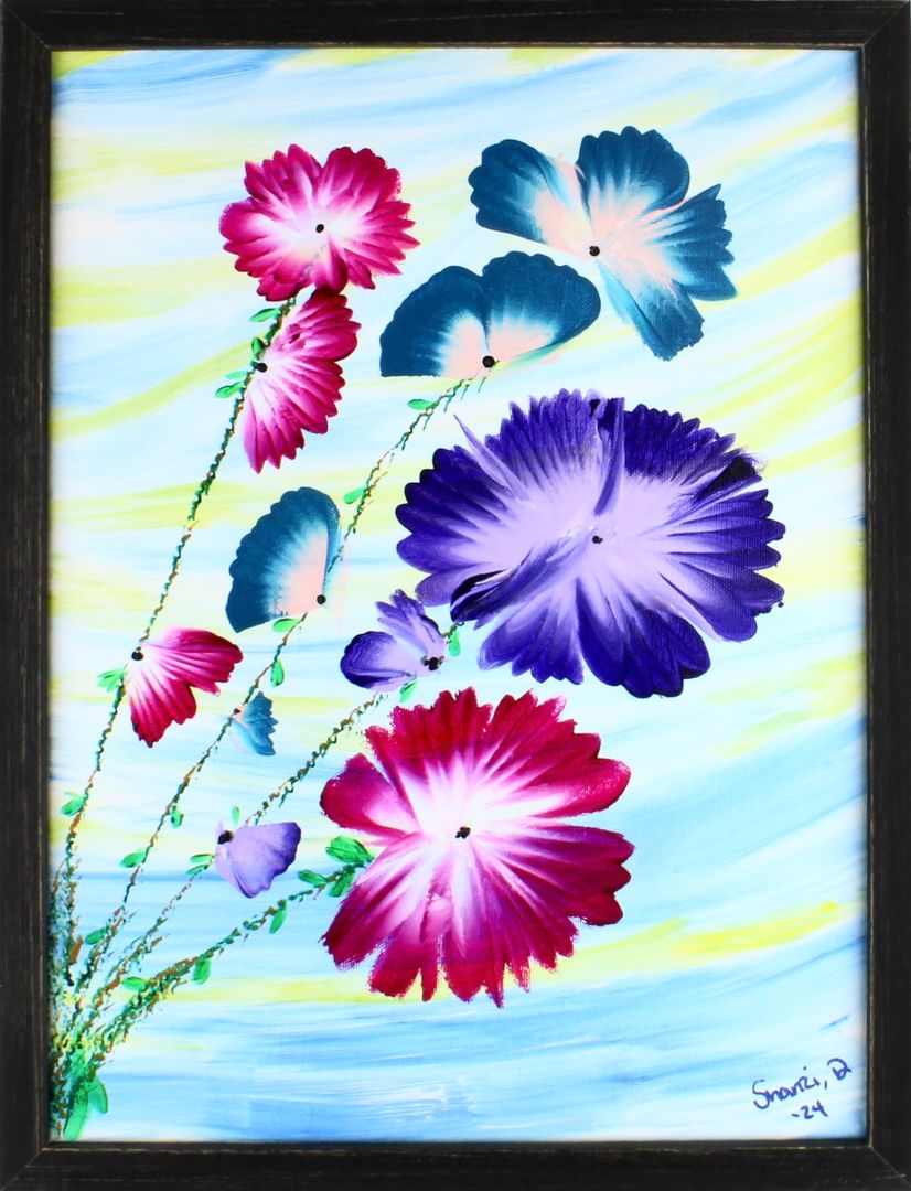 Blooming Poppies
