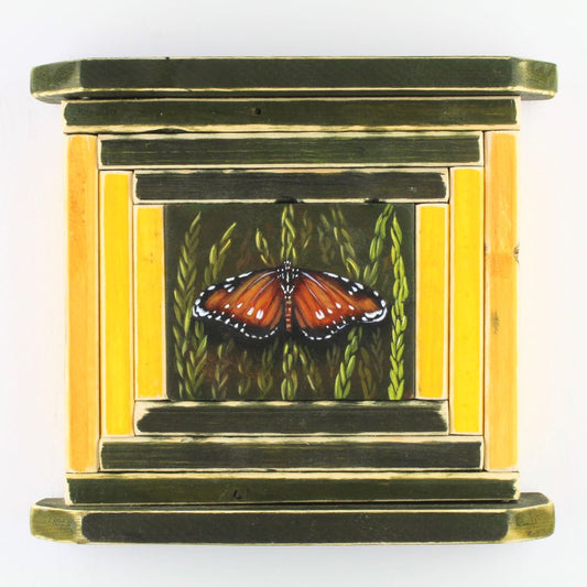 Monarch in Reeds