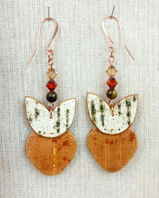 Heart Berry Earrings