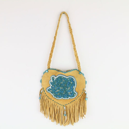 Brown Buckskin Purse