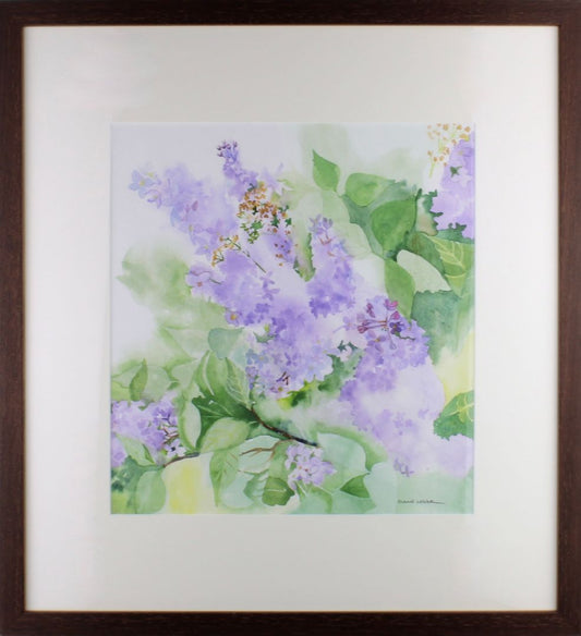 Blooming Lilacs - Framed
