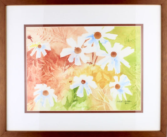 Daisy Field - Framed