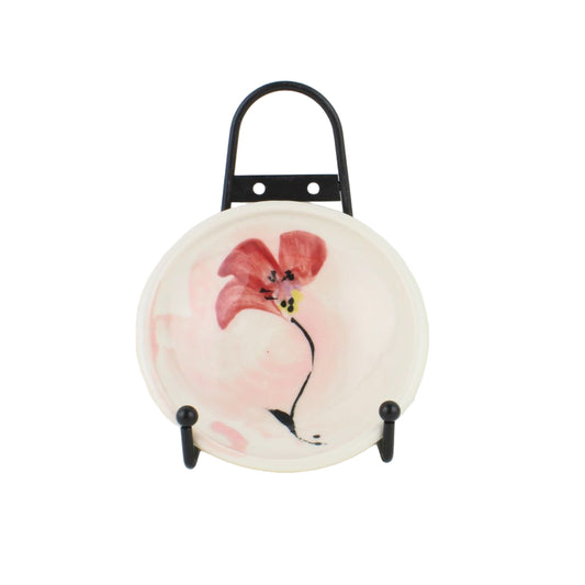 Small Red Flower Bowl by HC